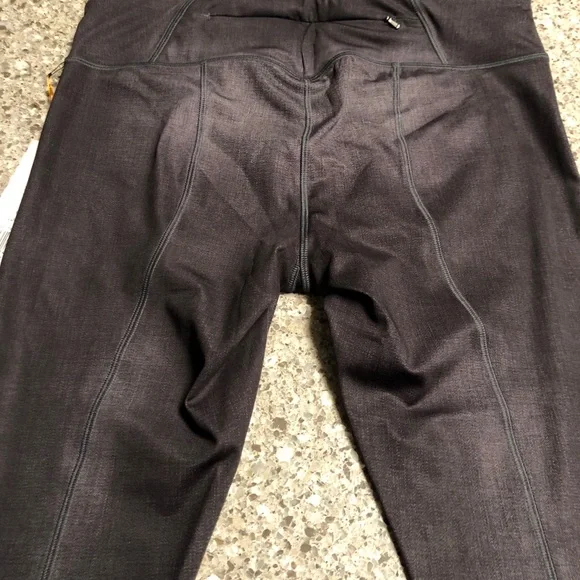 Lucy Gray and Black Slim Fit Leggings - Picture 4 of 7